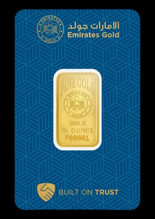 Gold Bar ½ Troy Oz