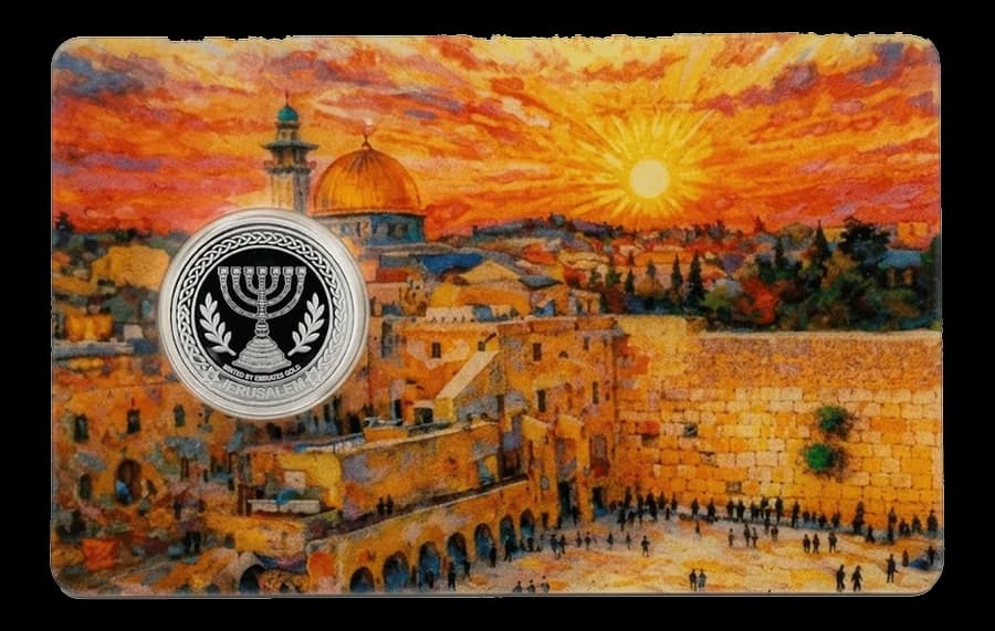 Western Wall Blister · Silver 1/4oz